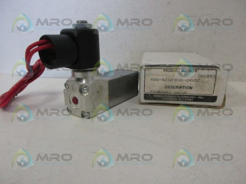 VERSA KSG-4212-K30-24VDC SOLENOID VALVE NSMP