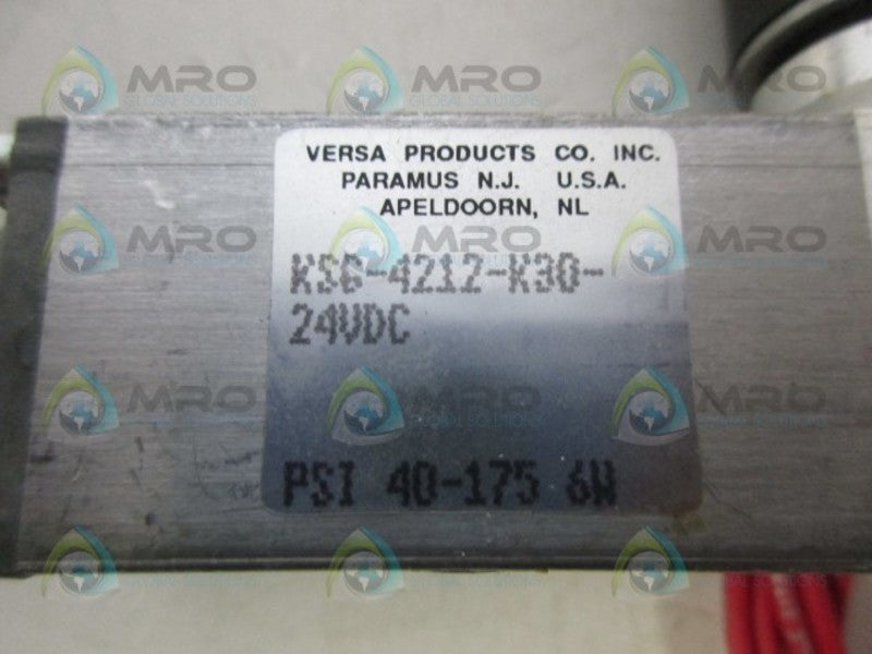 VERSA KSG-4212-K30-24VDC SOLENOID VALVE NSMP