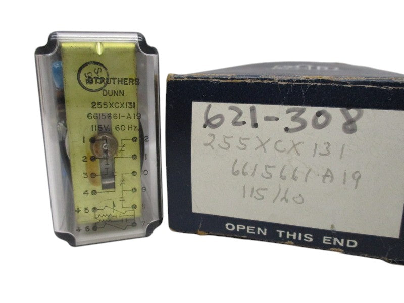 STRUTHERS-DUNN 255XCX131 RELAY 115V, 60HZ  NSMP