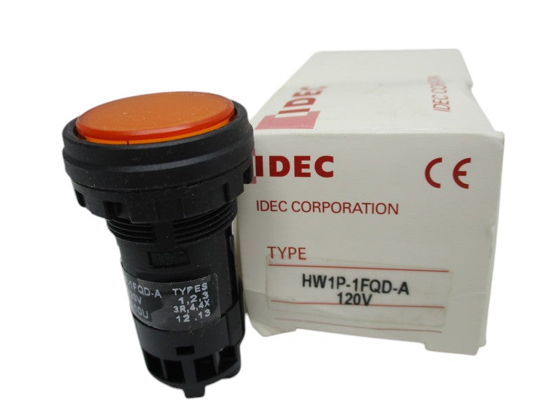 IDEC HW1P-1FQD-A1120V ORANGE NSMP