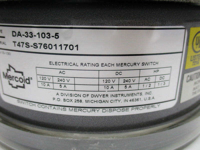 MERCOID DA-33-103-5  NSMP
