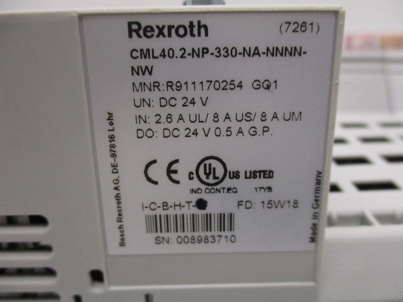 REXROTH CML40.2-NP-330-NA-NNNN-NW  NSNP