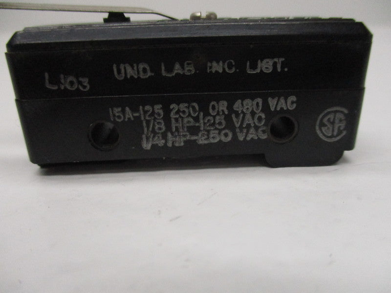 MICRO SWITCH BZ-RL2 UNMP
