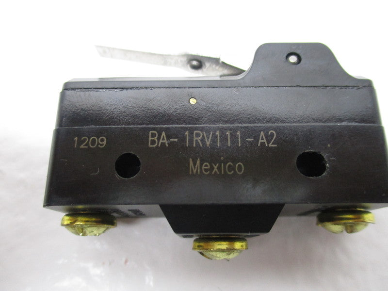 MICRO SWITCH BA-1RV111-A2 UNMP