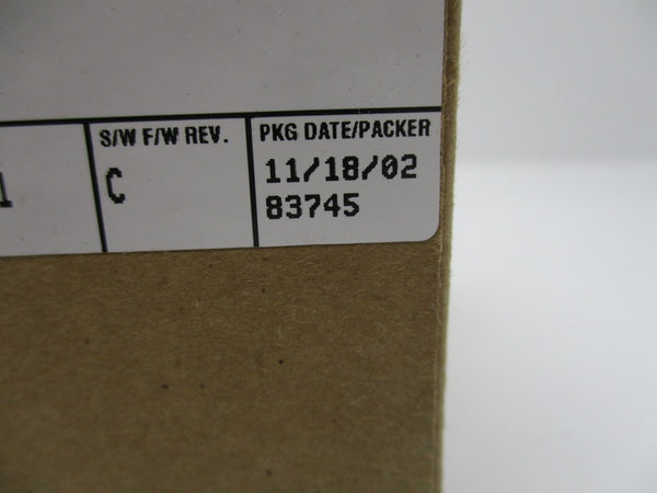 ALLEN BRADLEY 1794-ASB SER. E F/W C DATE: 2002  NSFS