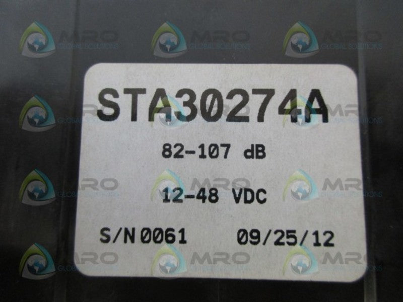 SAFETALERT STA30274A BACK UP ALARM NSNP