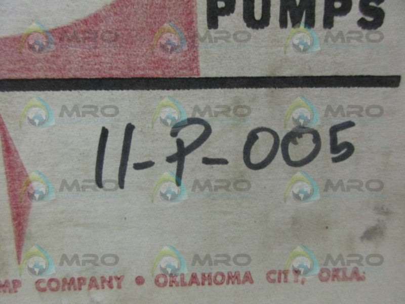 C & B 11-P-005 REBUILT WATER PUMP NSMP