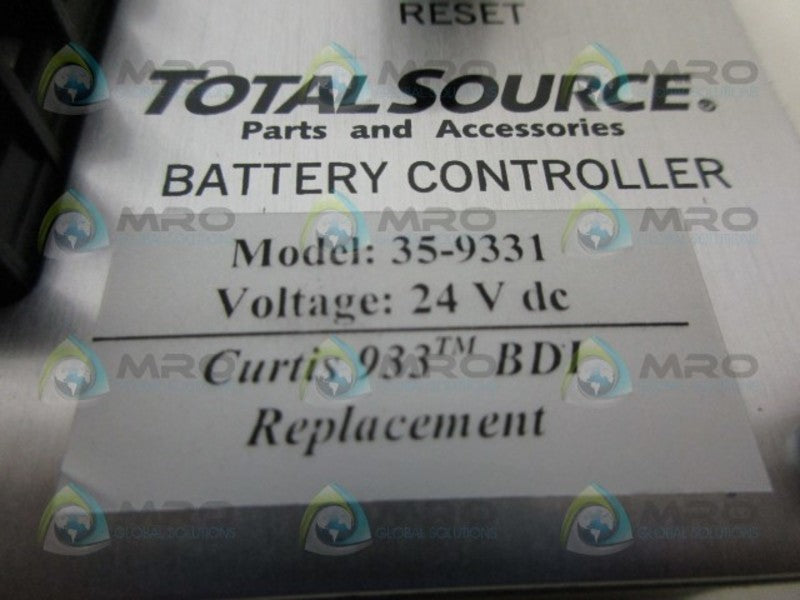 TOTAL SOURCE 35-9331 BALTERY CONTROLLER NSNP