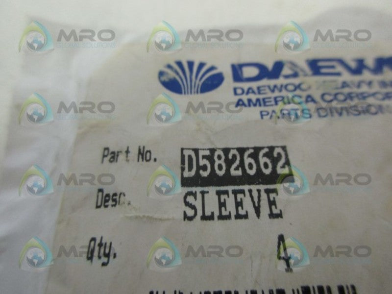 DAEWOO D582662 (PKG OF 4) SLEEVE NSMP