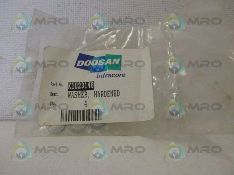 DOOSAN K1023148 (PKG OF 4) WASHER HARDENED NSMP