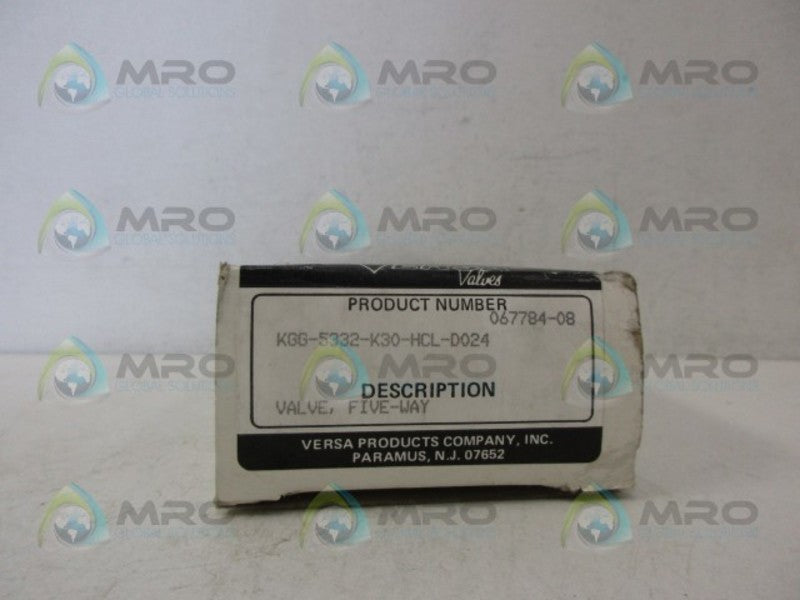 VERSA KGG-5332-K30-HCL-D024 5WAY VALVE NSMP