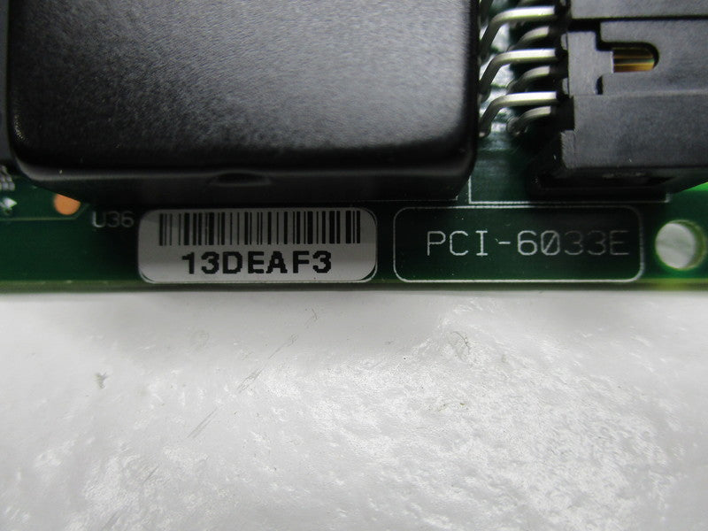 NATIONAL INSTRUMENTS PCI-6033E  UNMP