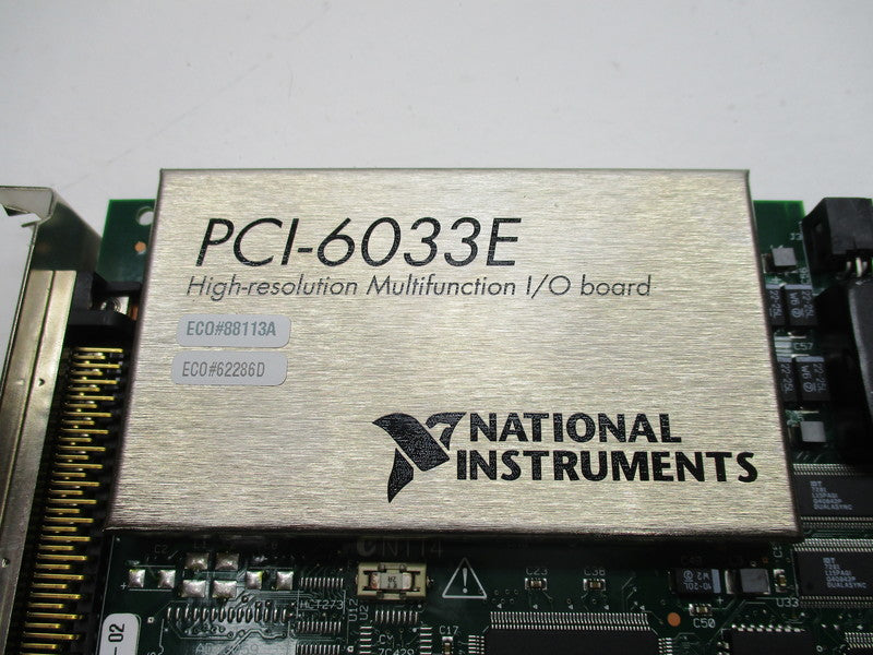 NATIONAL INSTRUMENTS PCI-6033E  UNMP