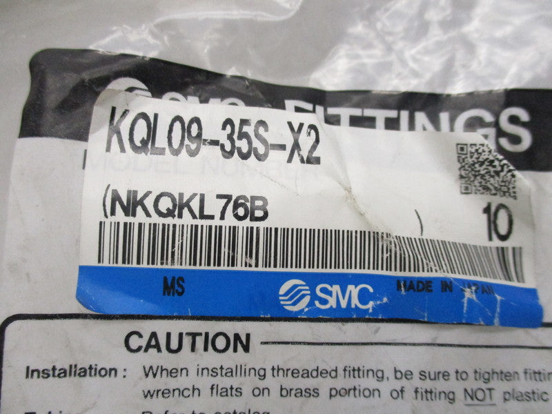 SMC KQL09-35S-X2 (QTY:10)  NSMP