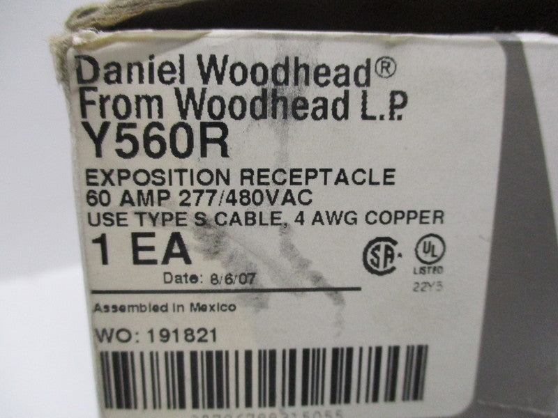 WOODHEAD Y560R  NSMP