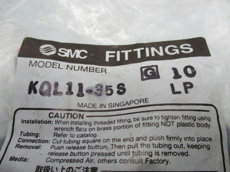 SMC KQL11-35S (QTY: 10)  NSMP