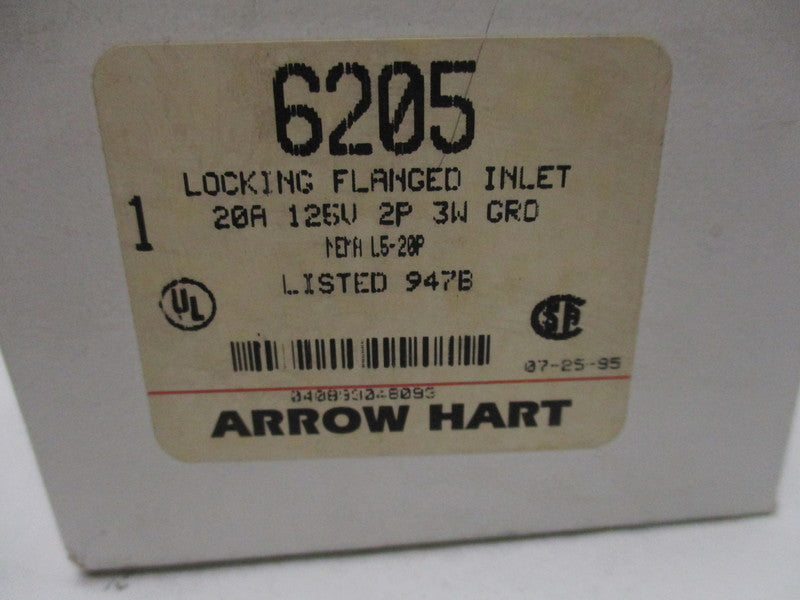 ARROW HART 6205 125V 20A NSMP
