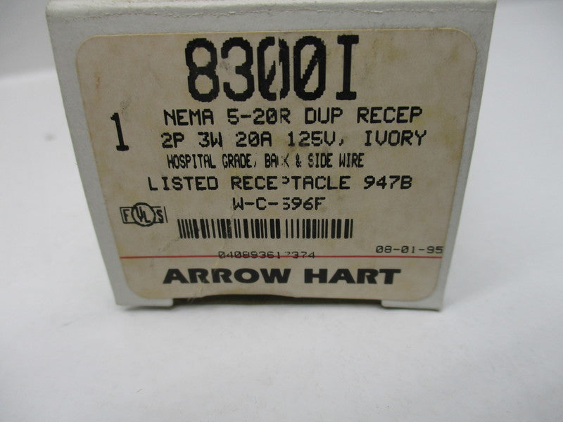 ARROW HART 8300I 125V 20A NSMP