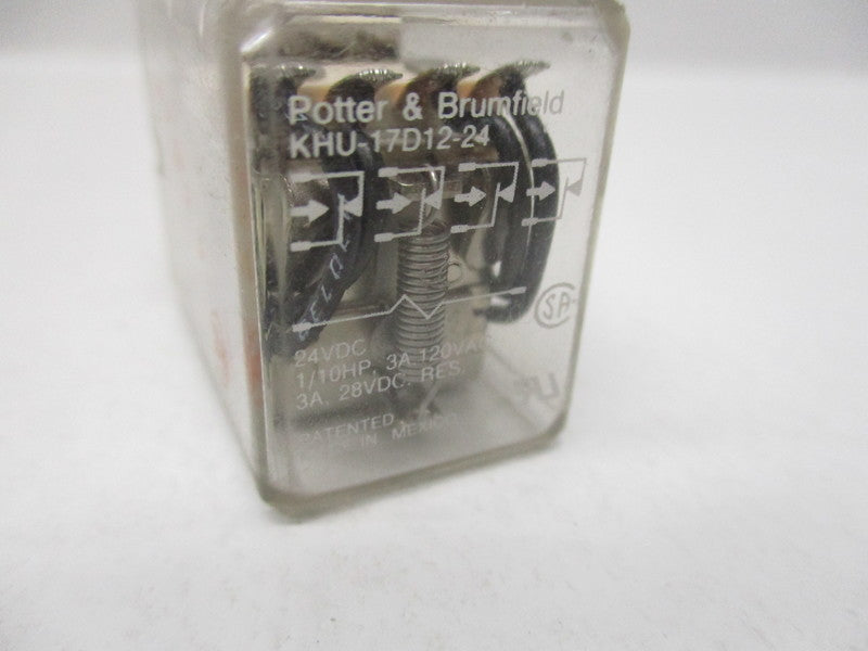 POTTER & BRUMFIELD KHU-17D12-24 24VDC  UNMP