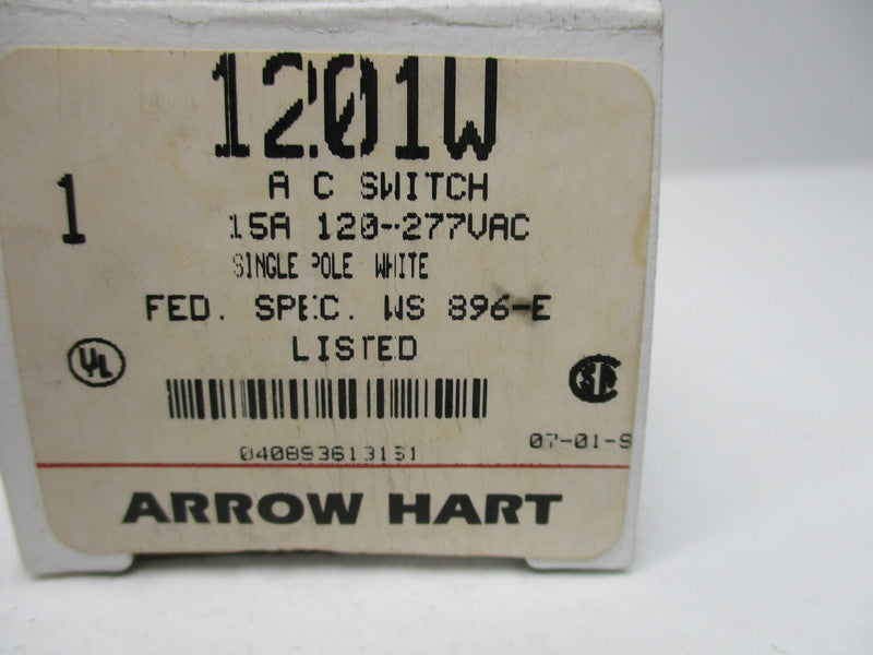 ARROW HART 1201W 120-277VAC 15A NSMP