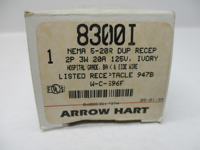 ARROW HART 8300I 125V 20A NSMP