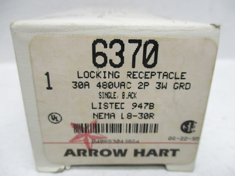 ARROW HART 6370 480VAC 30A NSMP