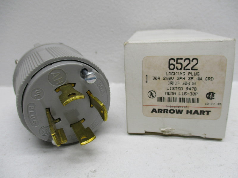 ARROW HART 6522 250V 30A NSMP