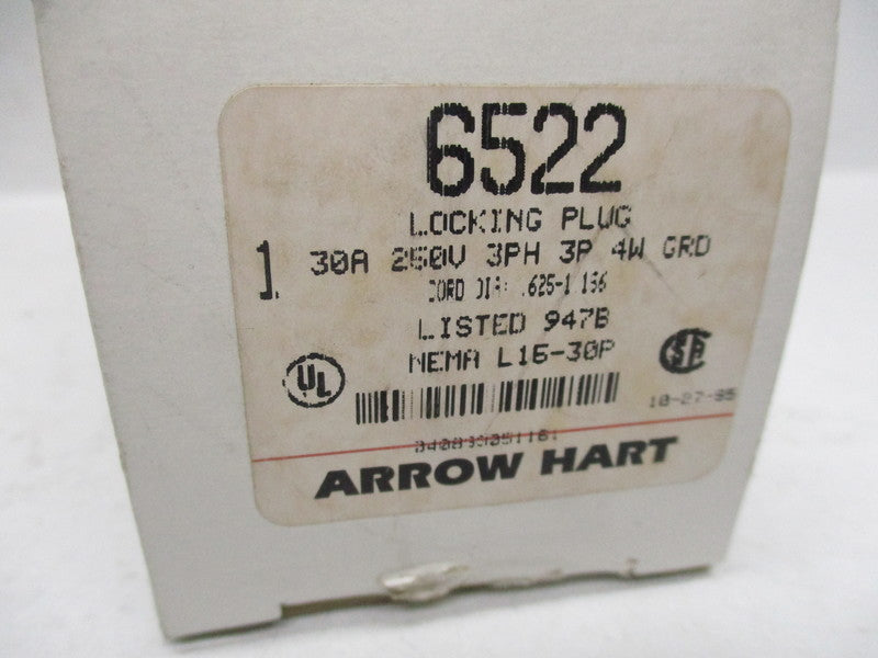 ARROW HART 6522 250V 30A NSMP