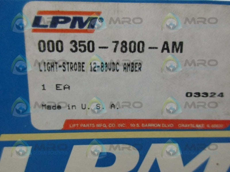 LPM 350-7800-AM LIGHT STROBE NSMP