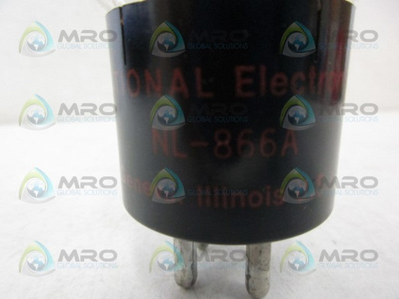 NATIONAL ELECTRONICS NL-866A LIGHT TUBE 4IN BASE NSMP