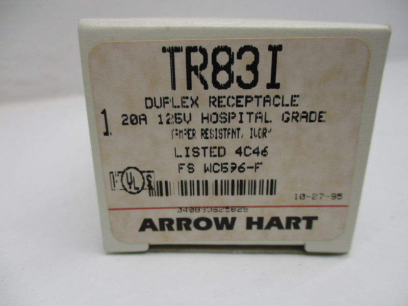 ARROW HART TR83I 125V 20A NSMP
