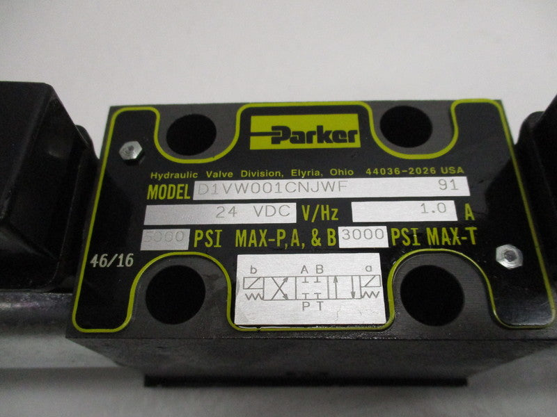 PARKER D1VW001CNJWF 24VDC 1.0A NSMP