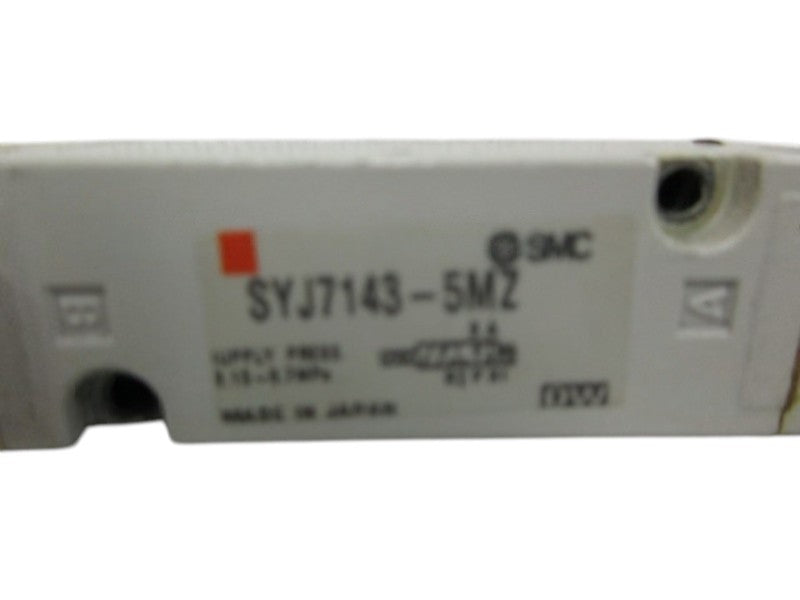 SMC SYJ7143-SMZ SOLENOID VALVE UNMP