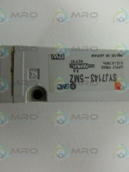 SMC SYJ7143-SMZ SOLENOID VALVE UNMP