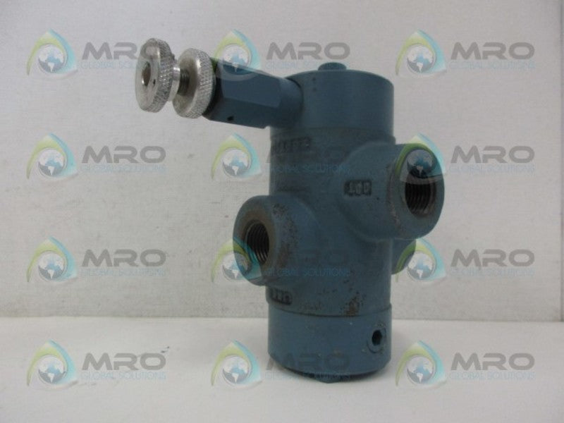 RIVETT 8821-03-1/2-25 HYDRAULIC PUMP VALVE NSNP