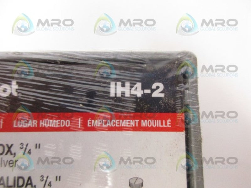 RED DOT IH4-2 4HOLE OUTLET BOX NSMP
