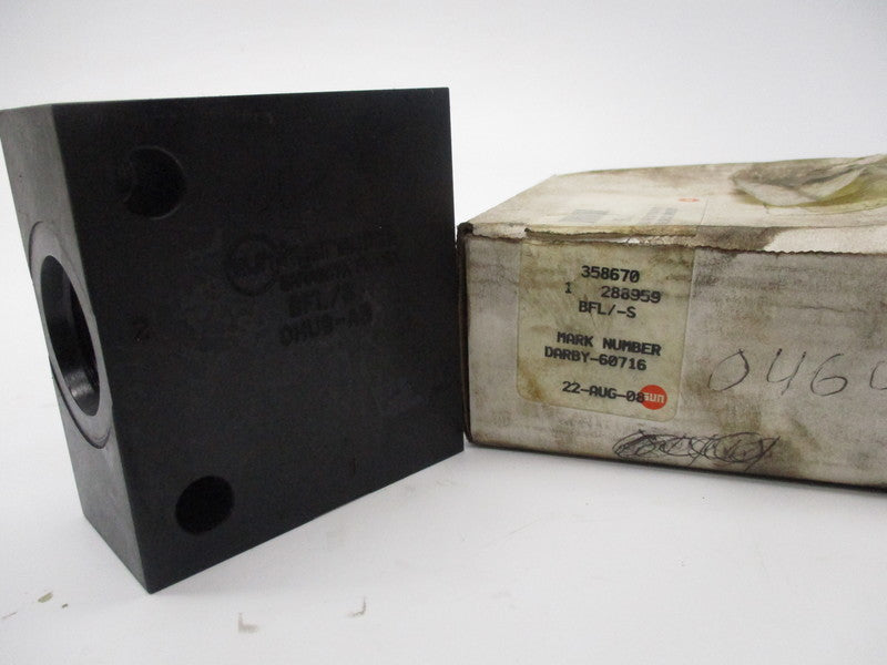 SUN HYDRAULICS BFL/S 0HU3-A3 NSMP