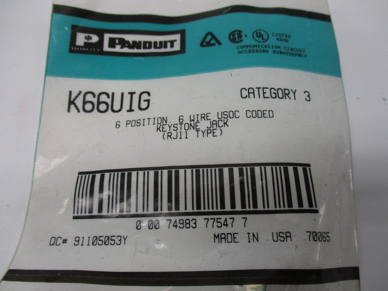 PANDUIT K66UIG NSMP