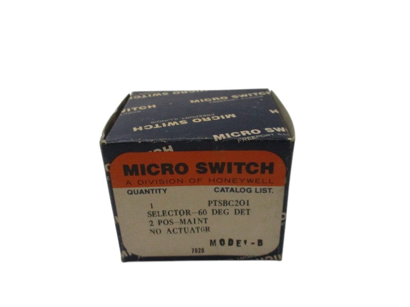 MICRO SWITCH SWITCH 2POSITON (HEAD ONLY) PTSBC201 NSMP