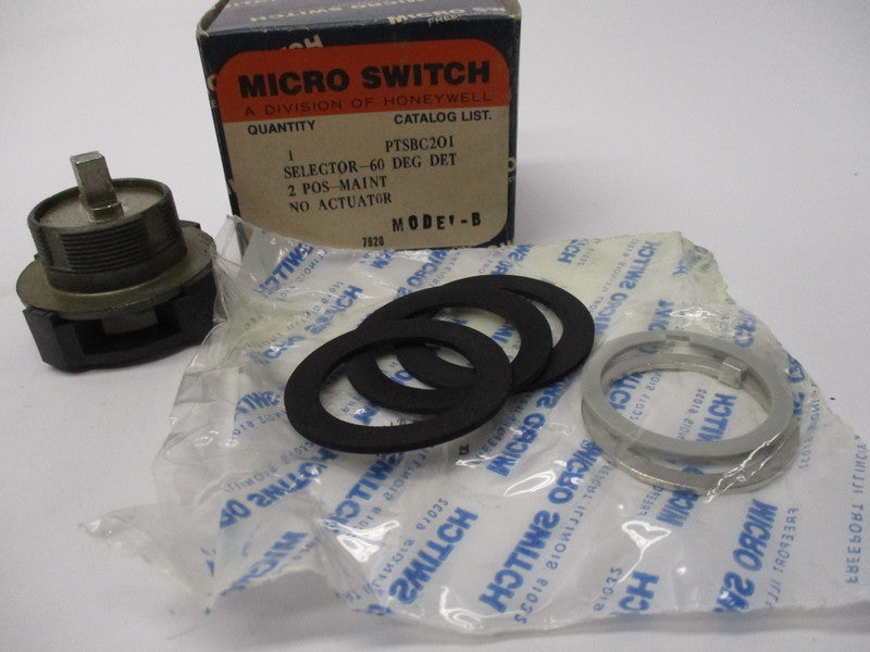 MICRO SWITCH SWITCH 2POSITON (HEAD ONLY) PTSBC201 NSMP