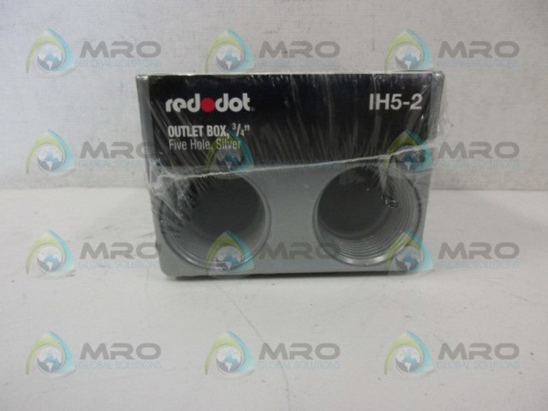 RED DOT IH5-2 OUTLET BOX NSMP