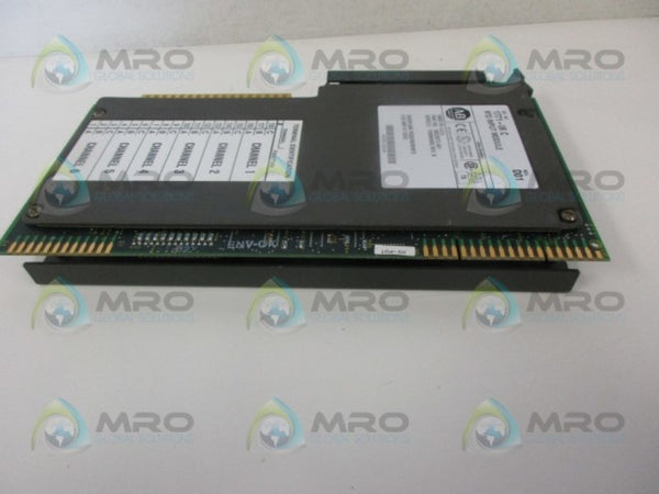 ALLEN BRADLEY 1771-IR SER. C F/W B INPUT MODULE NSNP