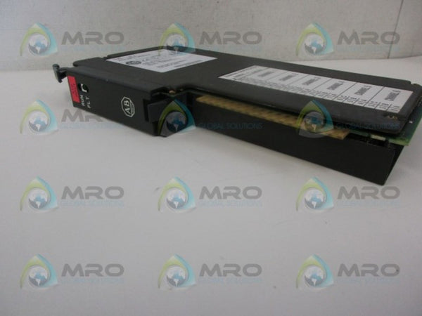 ALLEN BRADLEY 1771-IR SER. C F/W B INPUT MODULE NSNP