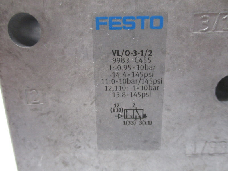 FESTO VL/O-3-1/2 NSMP