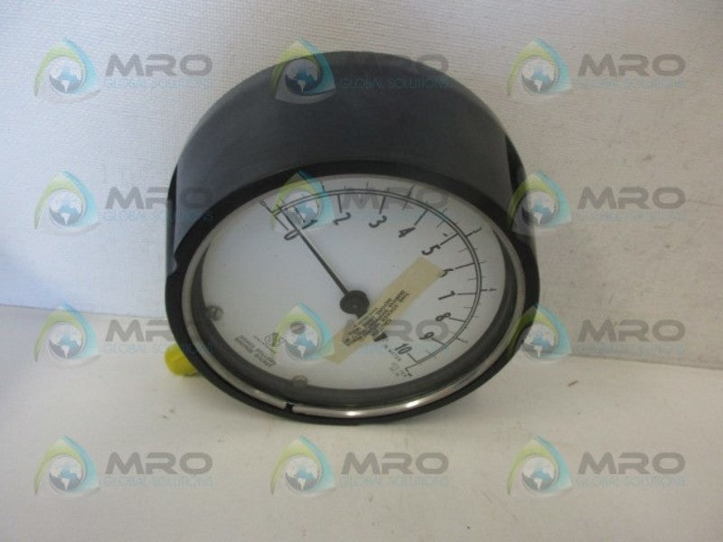 ASHCROFT 45-1188A-1/4LC 0-10 PRESSURE GAUGE NSMP
