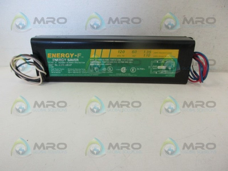 ENERGY-F S-275-120-CP ENERGY SAVER NSMP