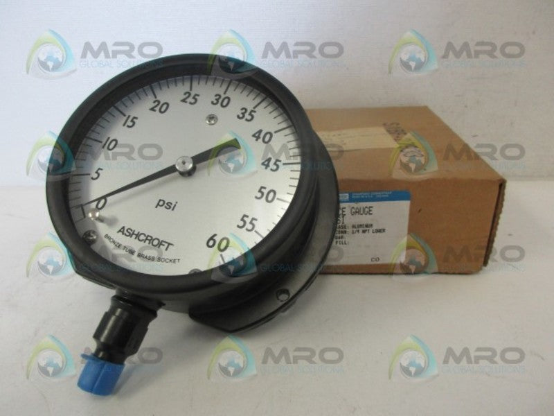 ASHCROFT 451010A02L-60# 0-60 GENERAL SERVICE GAUGE  NSMP