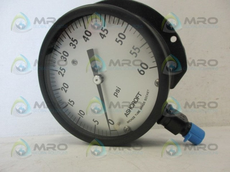 ASHCROFT 451010A02L-60# 0-60 GENERAL SERVICE GAUGE  NSMP