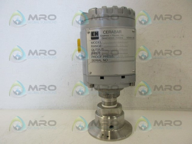 ENDRESS & HAUSER PMC532-C20D2N6Y38 CERABAR PRESSURE TRANSMITTER NSNP
