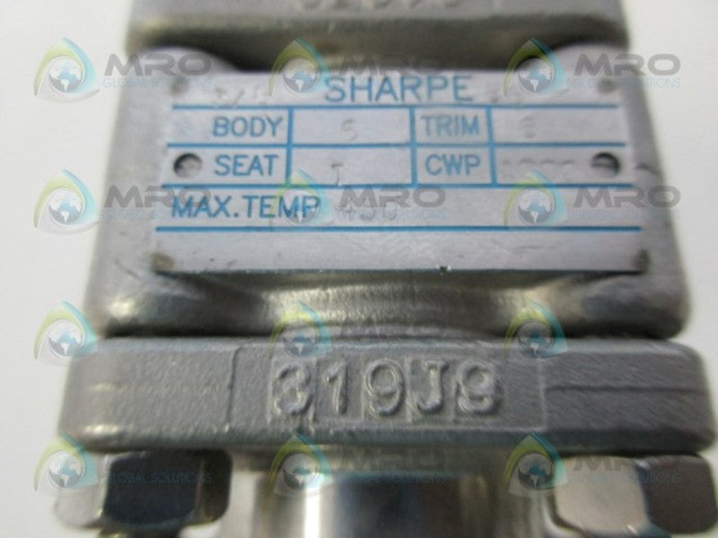 SHARPE CF3M(319J9) BALL VALVE NSNP